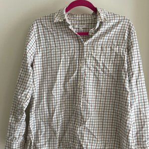 vintage, plaid Madewell button-up